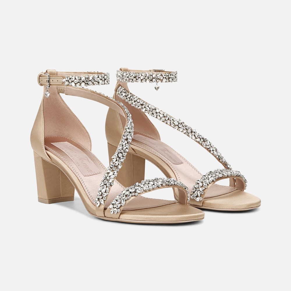 Naturalizer Ahava Dress Sandal - Pnina Nude Fabric