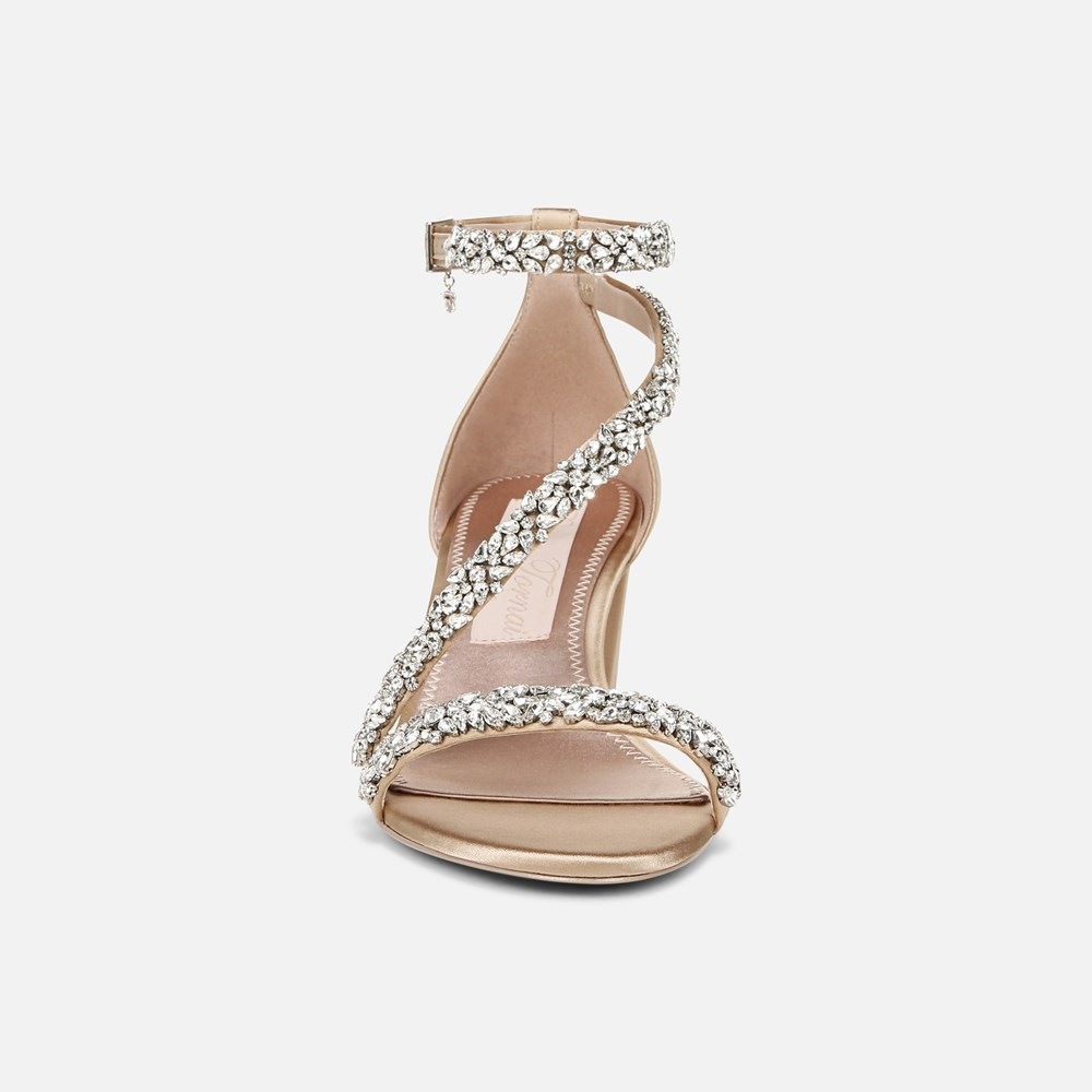 Naturalizer Ahava Dress Sandal - Pnina Nude Fabric