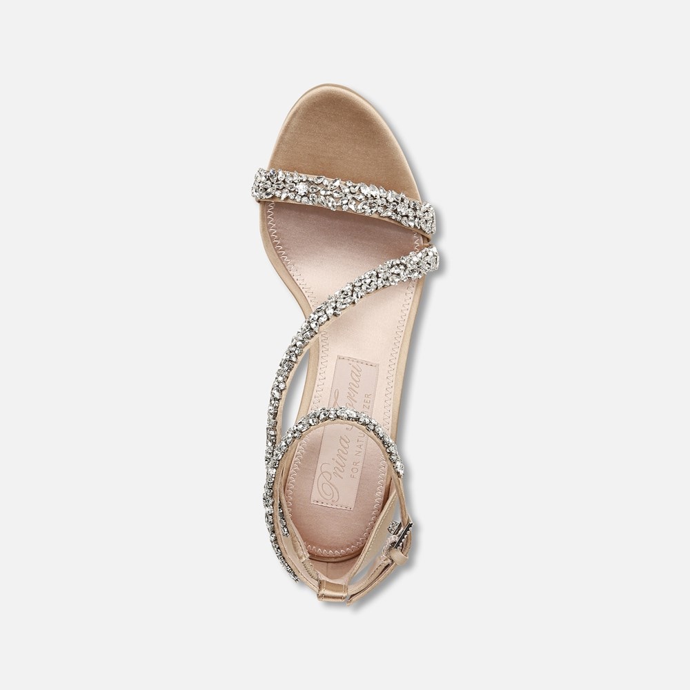 Naturalizer Ahava Dress Sandal - Pnina Nude Fabric