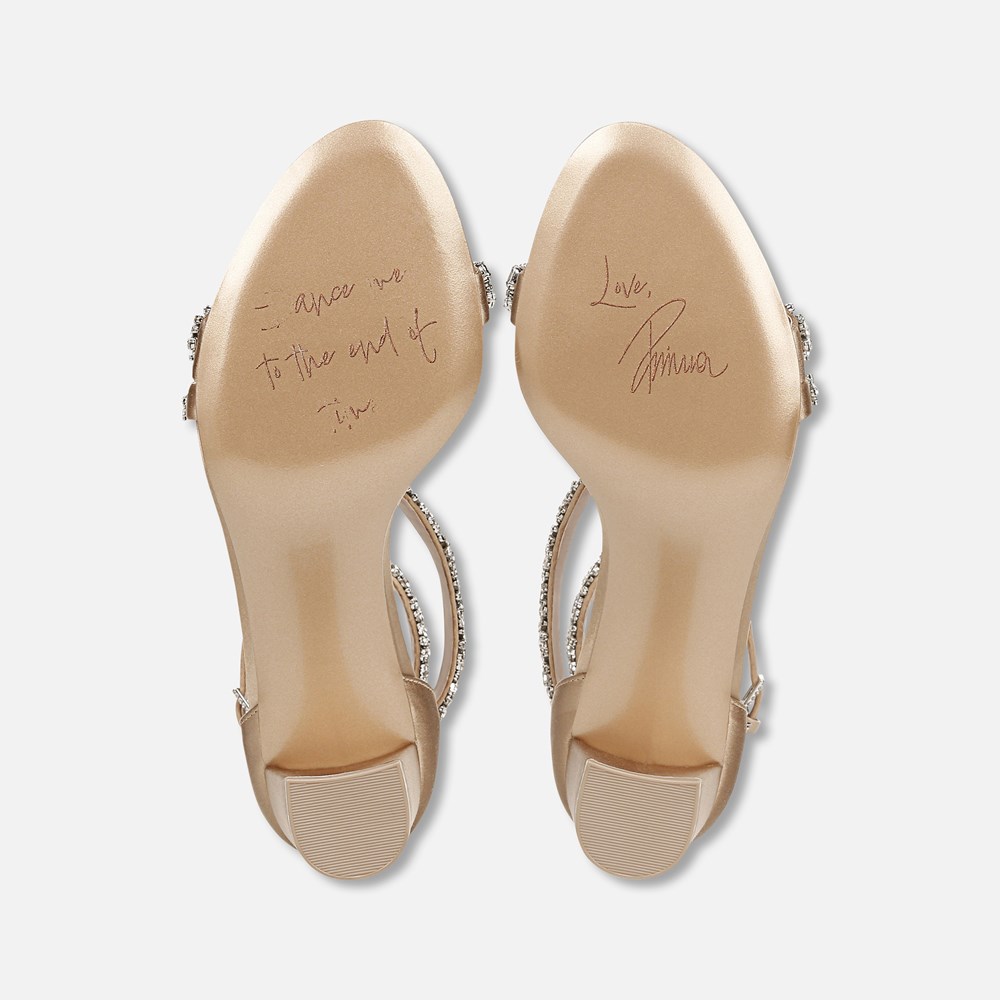 Naturalizer Ahava Dress Sandal - Pnina Nude Fabric