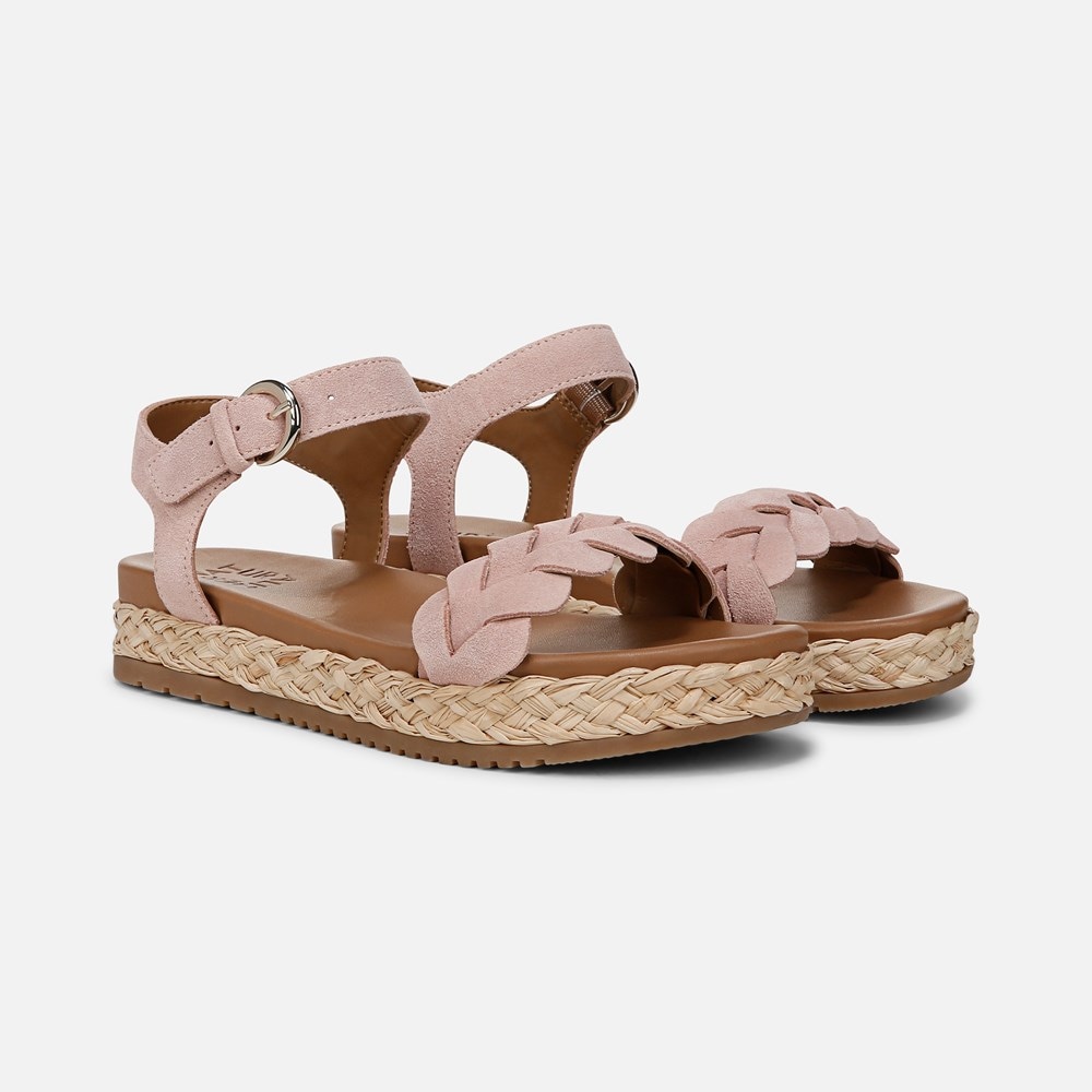 Naturalizer Neila Sandal - Cameo Blush Pink Leather