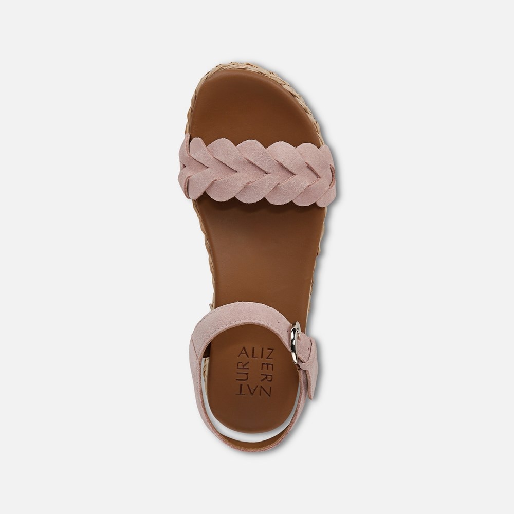 Naturalizer Neila Sandal - Cameo Blush Pink Leather