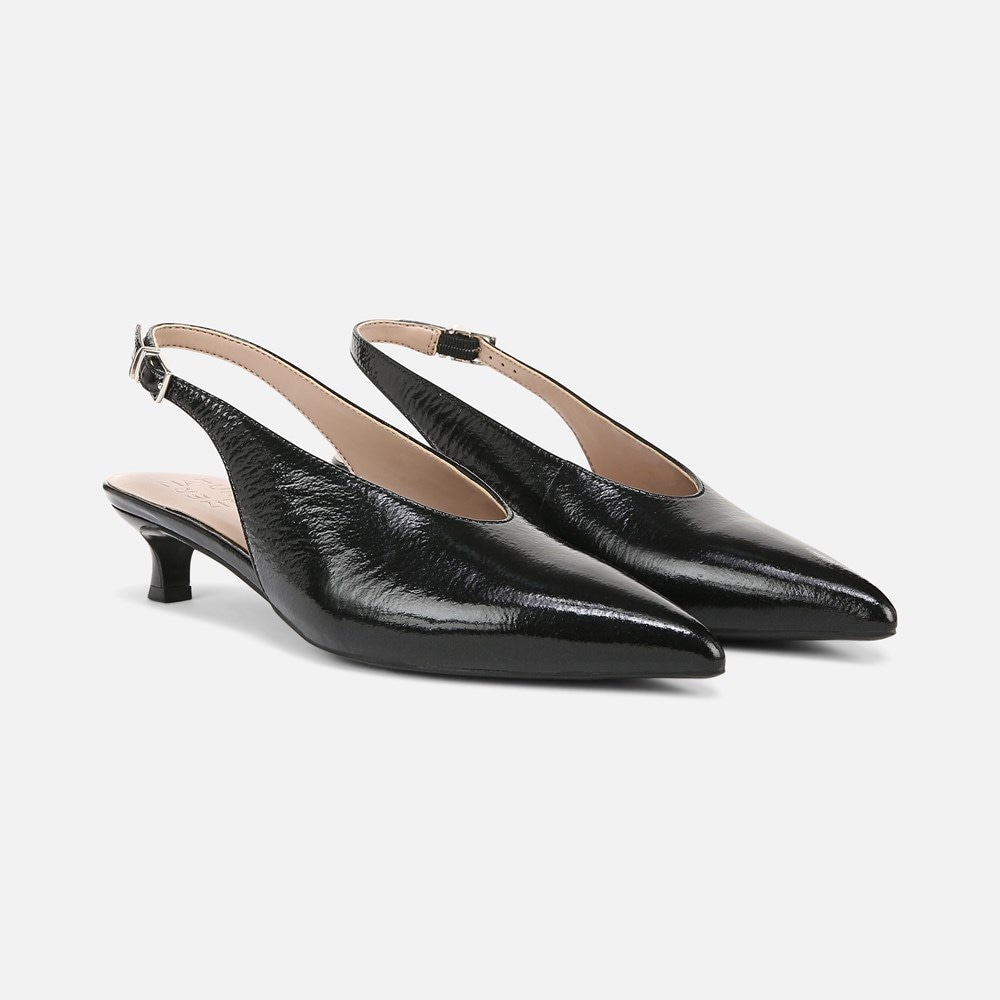 Naturalizer Nicolette Pump - Black Leather