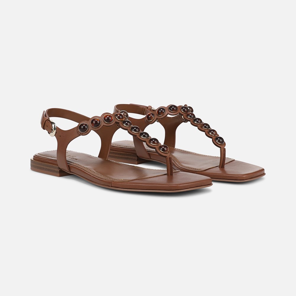 Naturalizer 27 EDIT Nara Sandal - English Tea Brown Leather