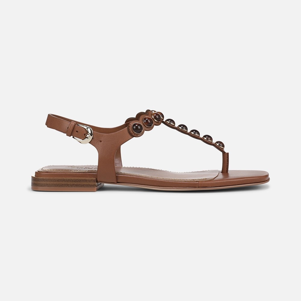 Naturalizer 27 EDIT Nara Sandal - English Tea Brown Leather