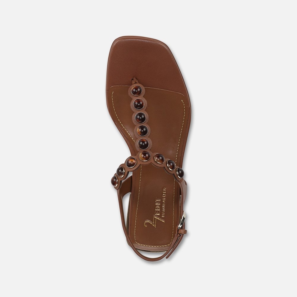 Naturalizer 27 EDIT Nara Sandal - English Tea Brown Leather