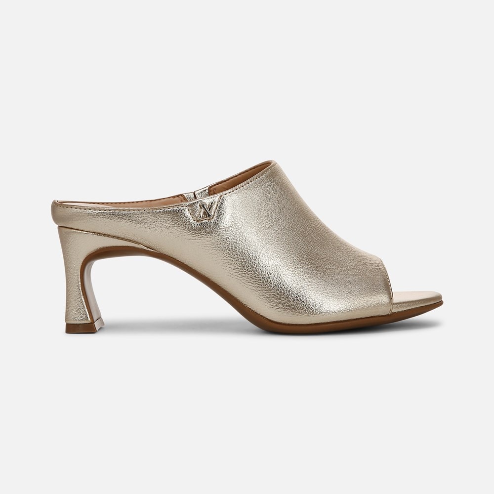 Naturalizer Imogen Dress Sandal - Champagne Faux Leather