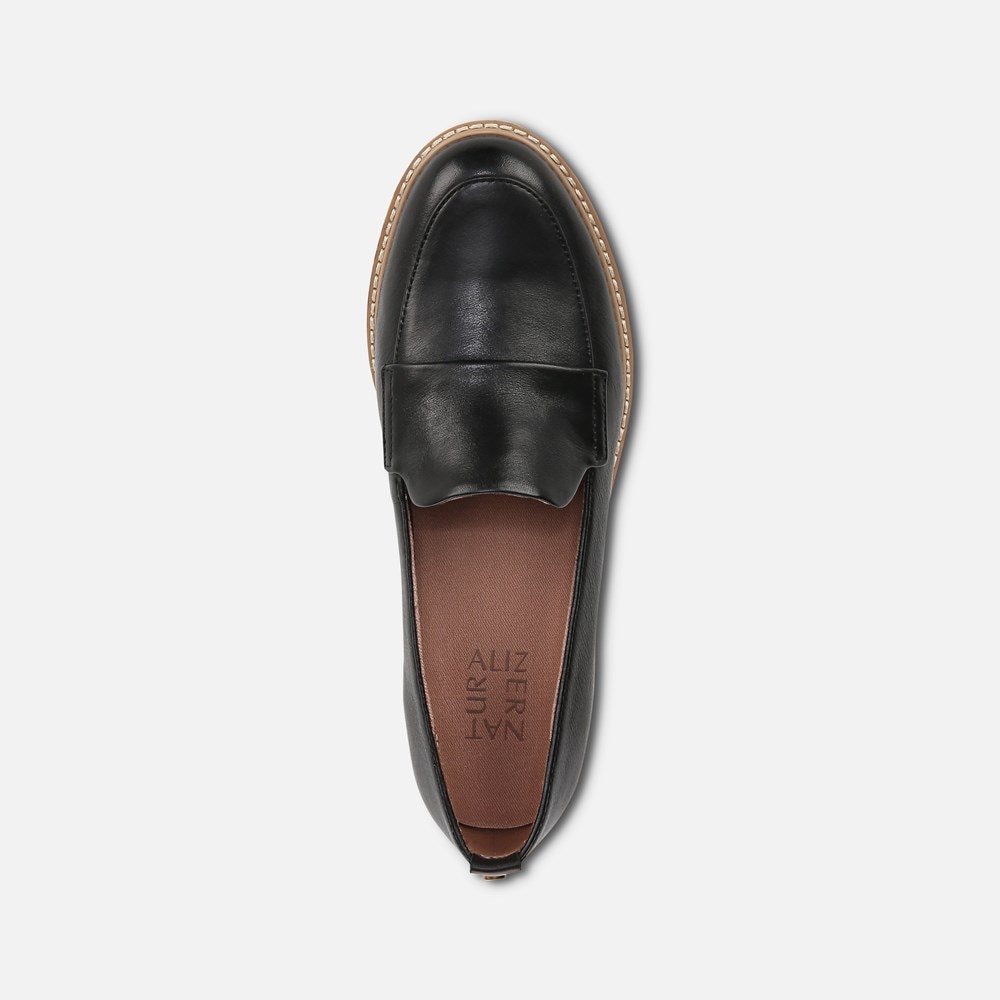 Naturalizer Taylin Loafer - Black Leather
