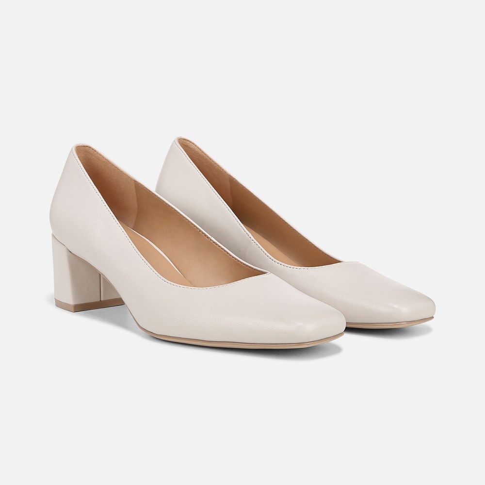 Naturalizer Karina Pump - Satin Pearl Leather