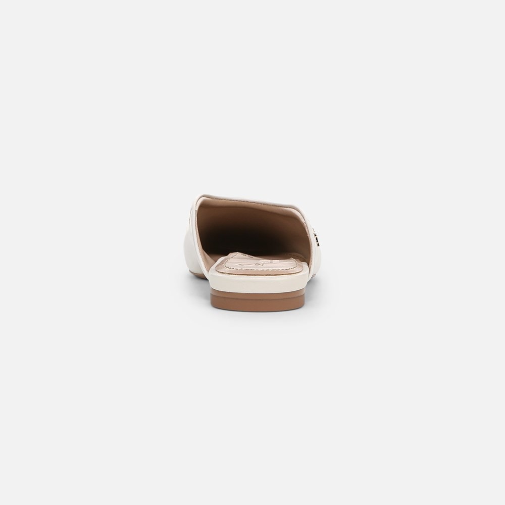 Naturalizer 27 EDIT Carla Mule - Warm White Leather