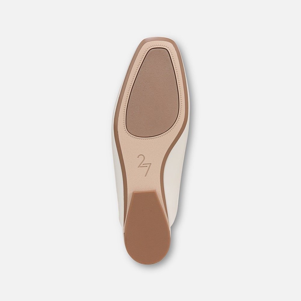 Naturalizer 27 EDIT Carla Mule - Warm White Leather