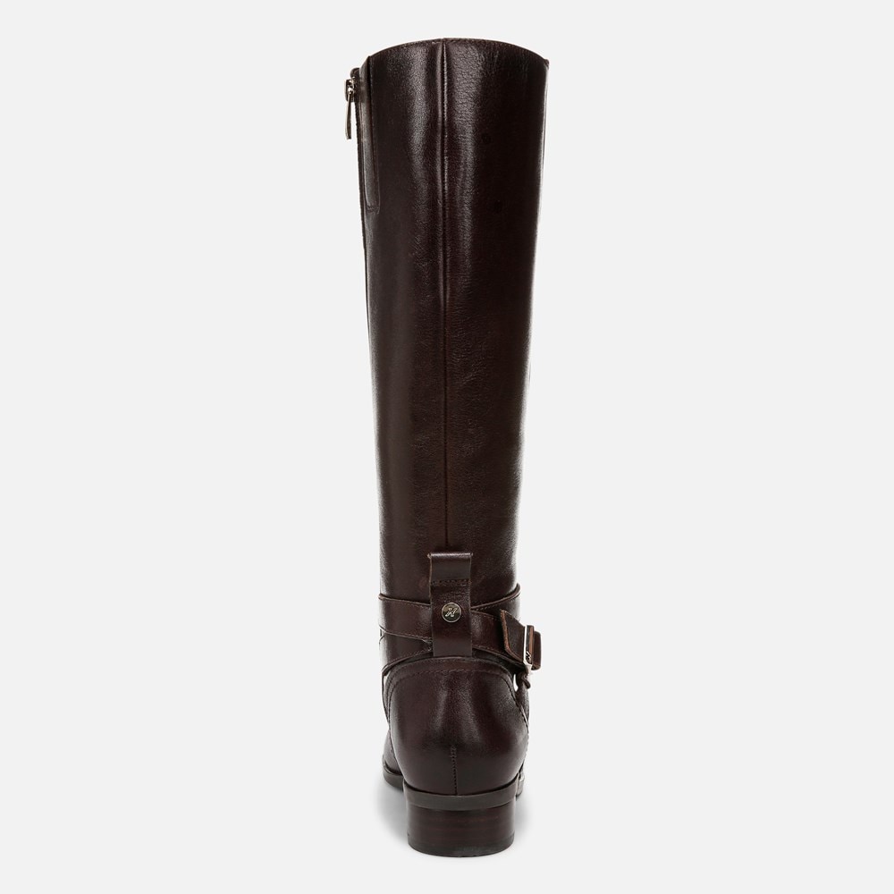 Naturalizer Rena 2 Narrow Calf Riding Boot - Brown Leather
