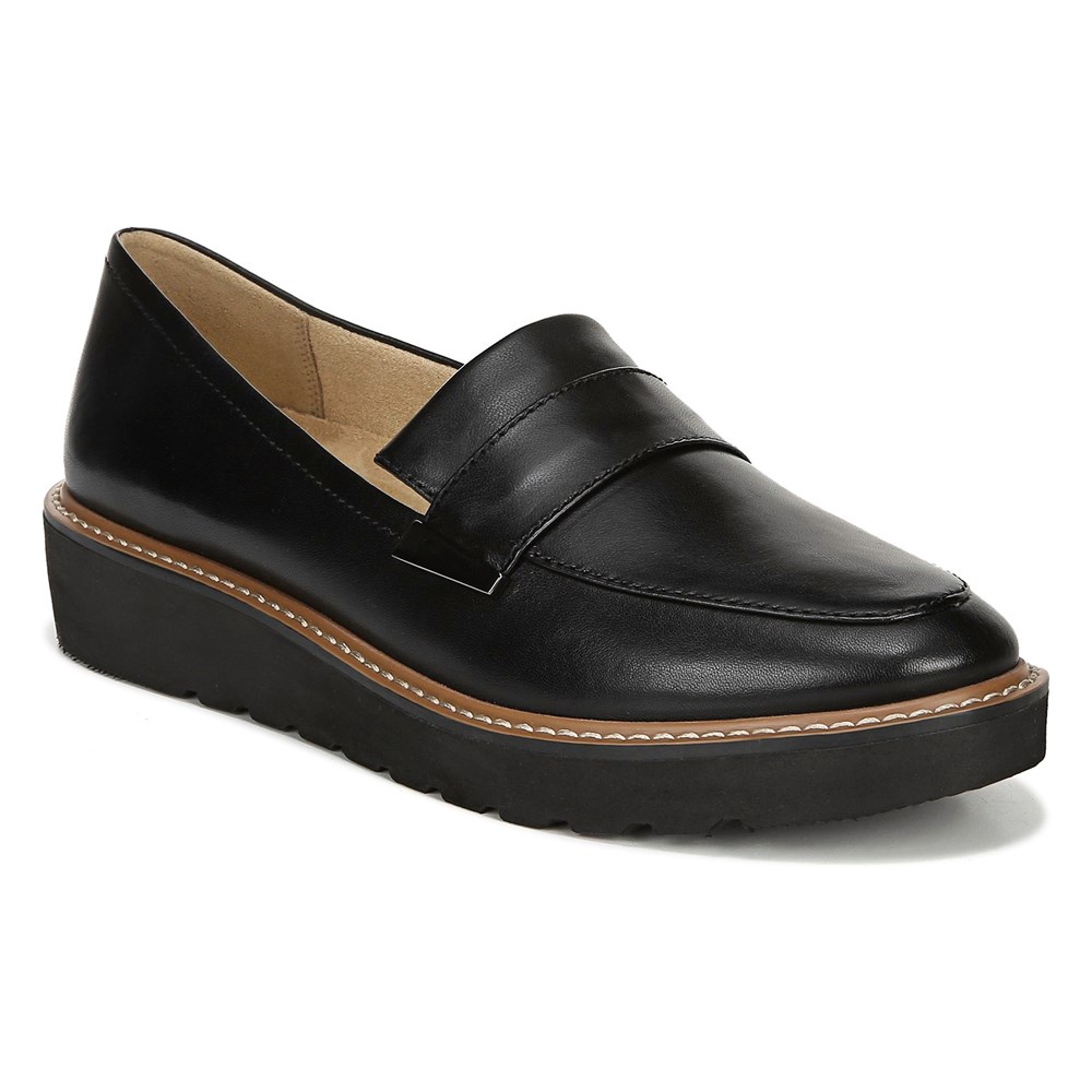 Naturalizer ADILINE LOAFER - Black Leather