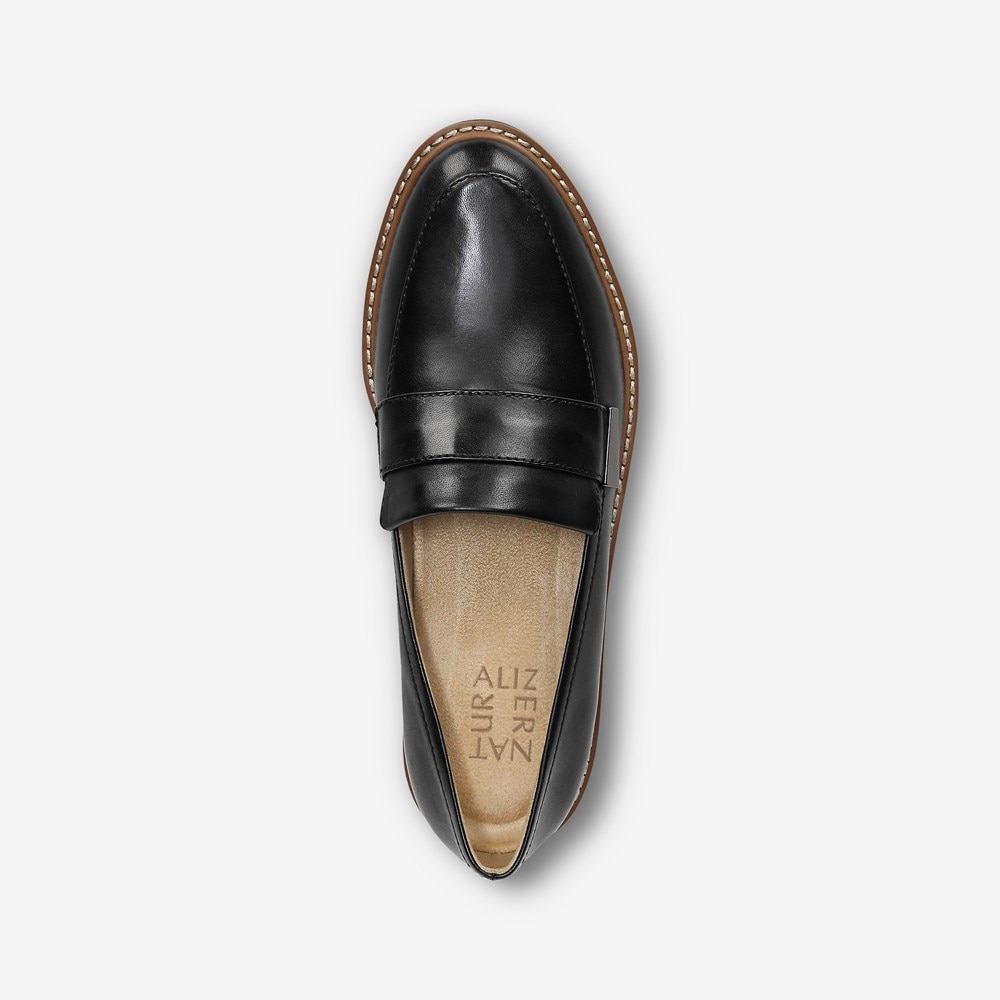 Naturalizer ADILINE LOAFER - Black Leather