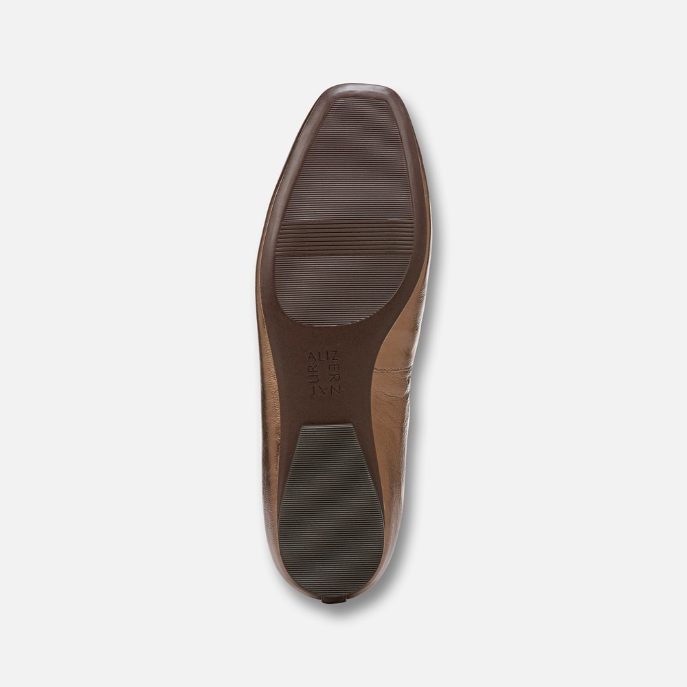 Naturalizer Chelsea Ballet Flat - Old Gold Leather