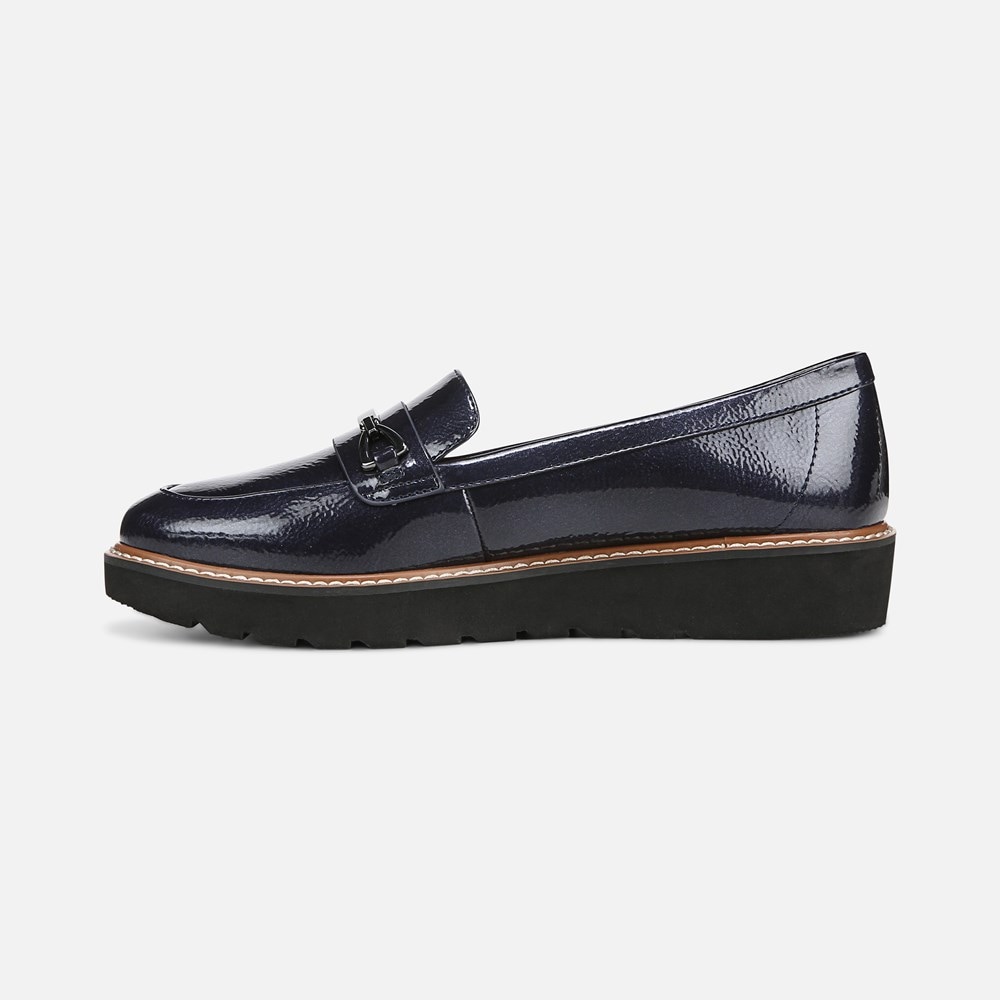 Naturalizer Elin Loafer - Midnight Blue Faux Leather