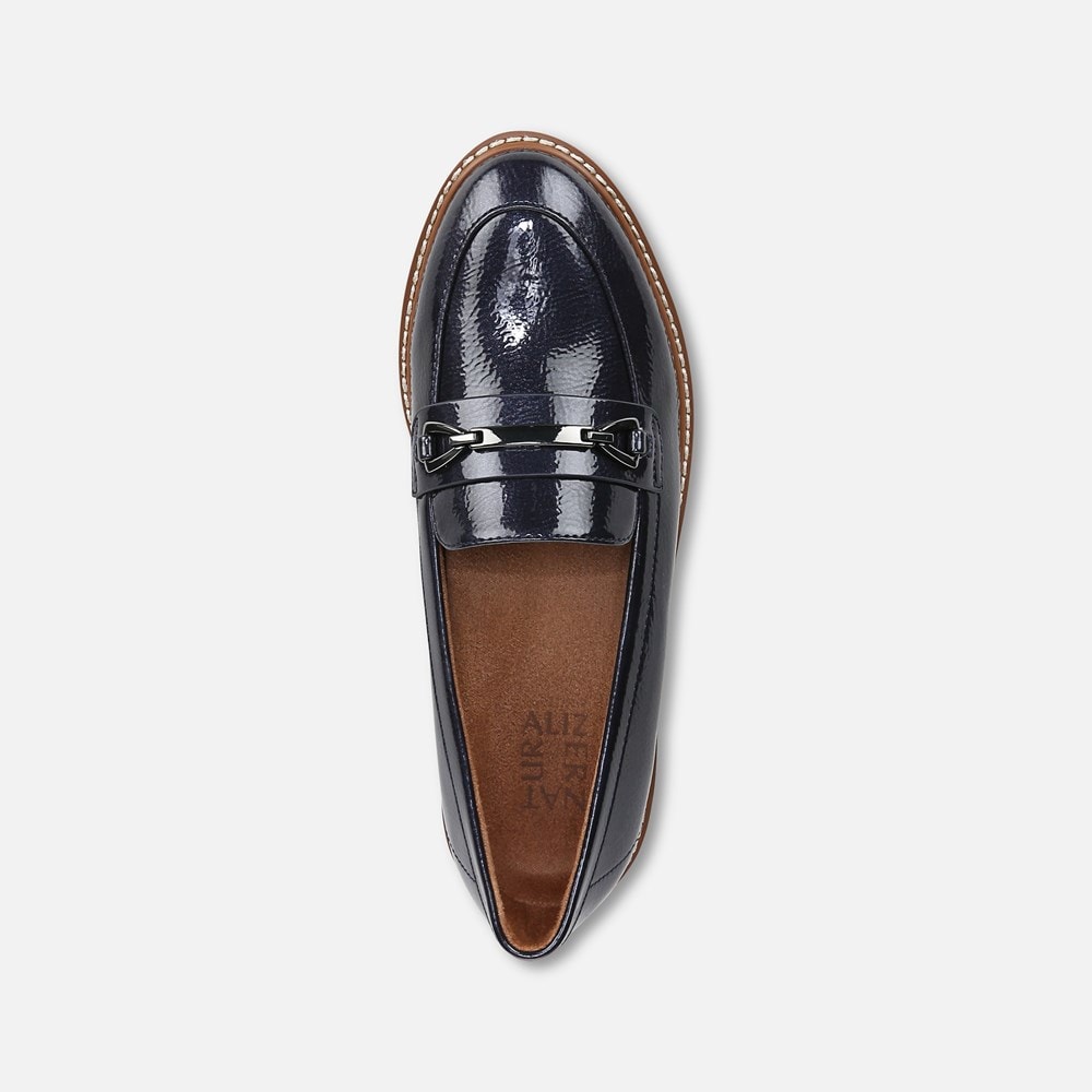 Naturalizer Elin Loafer - Midnight Blue Faux Leather