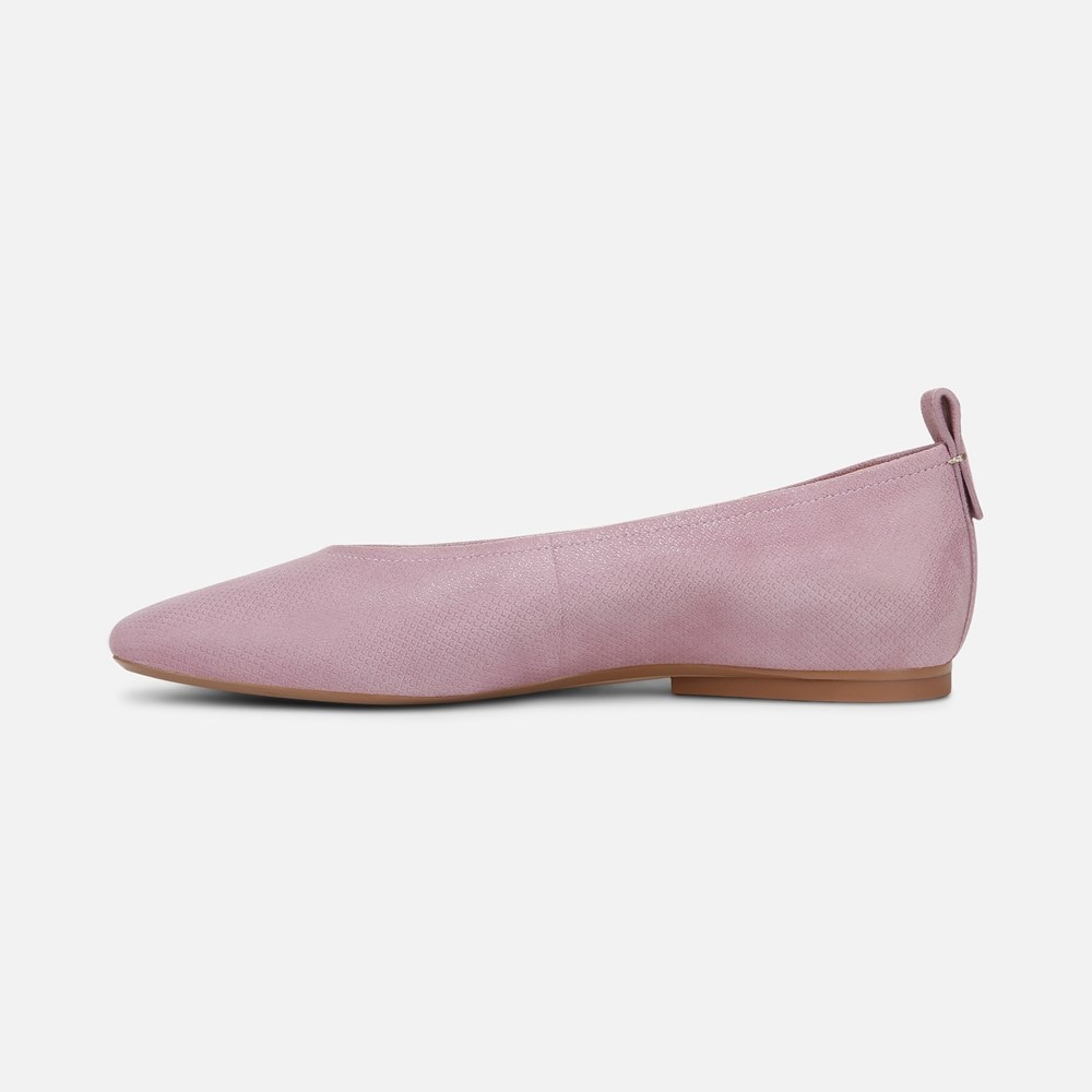 Naturalizer 27 Edit Carla Flat - Fremito Purple Suede