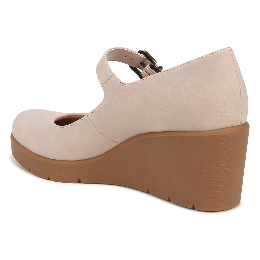 Naturalizer SOUL Adore Mary Jane Wedge - Porcelain