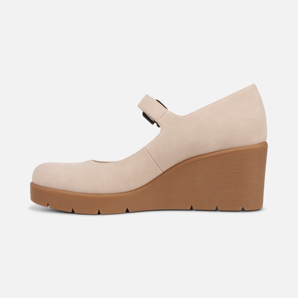 Naturalizer SOUL Adore Mary Jane Wedge - Porcelain