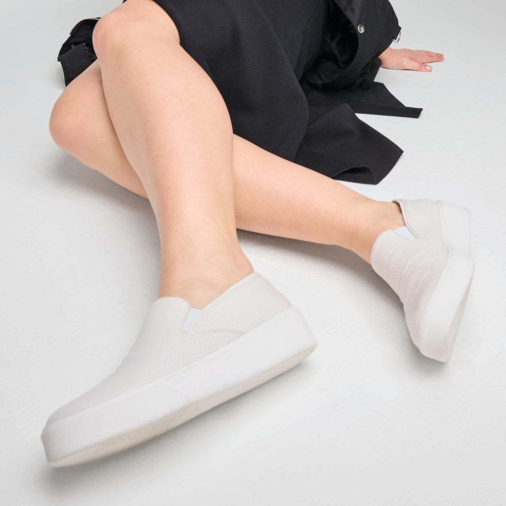 Naturalizer Marianne 3.0 Slip On Sneaker - Warm White Leather