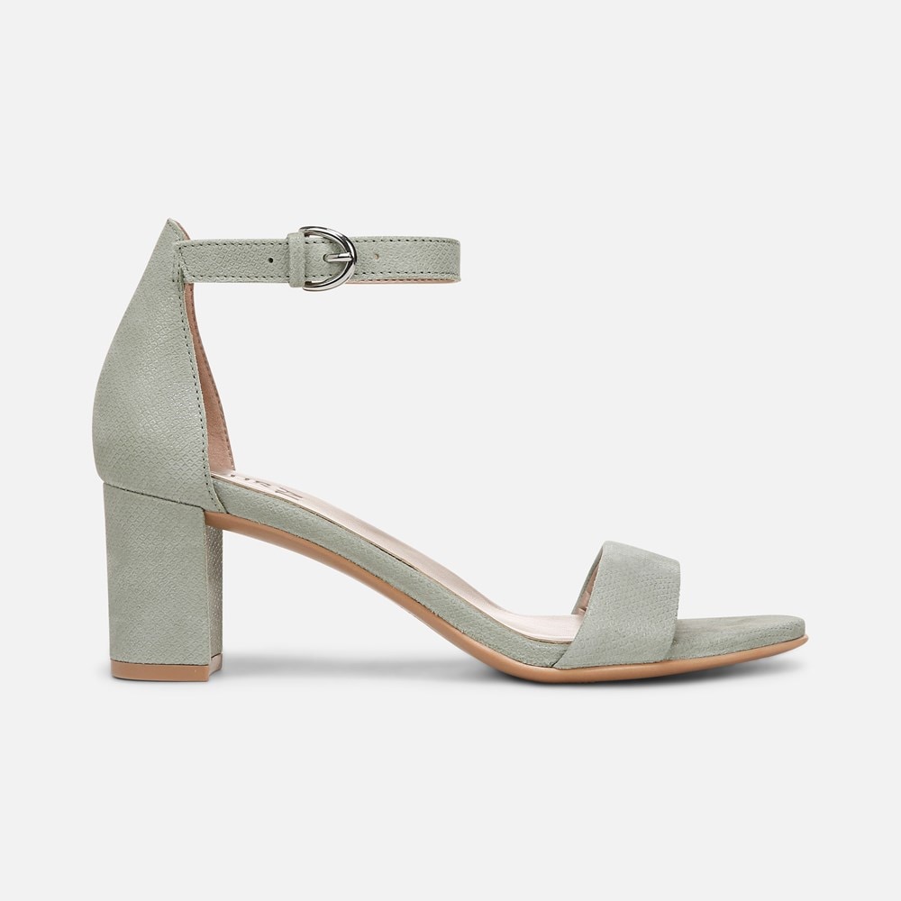 Naturalizer Vera Dress Sandal - Pistachio Green Suede