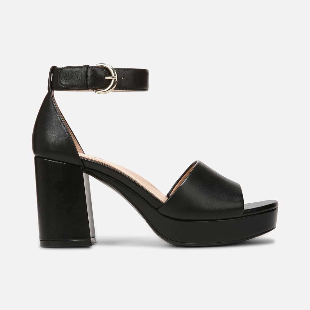 Naturalizer Pearlyn Dress Sandal - Black Leather