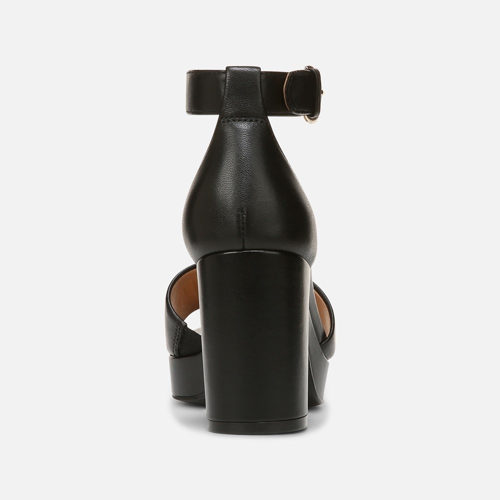 Naturalizer Pearlyn Dress Sandal - Black Leather