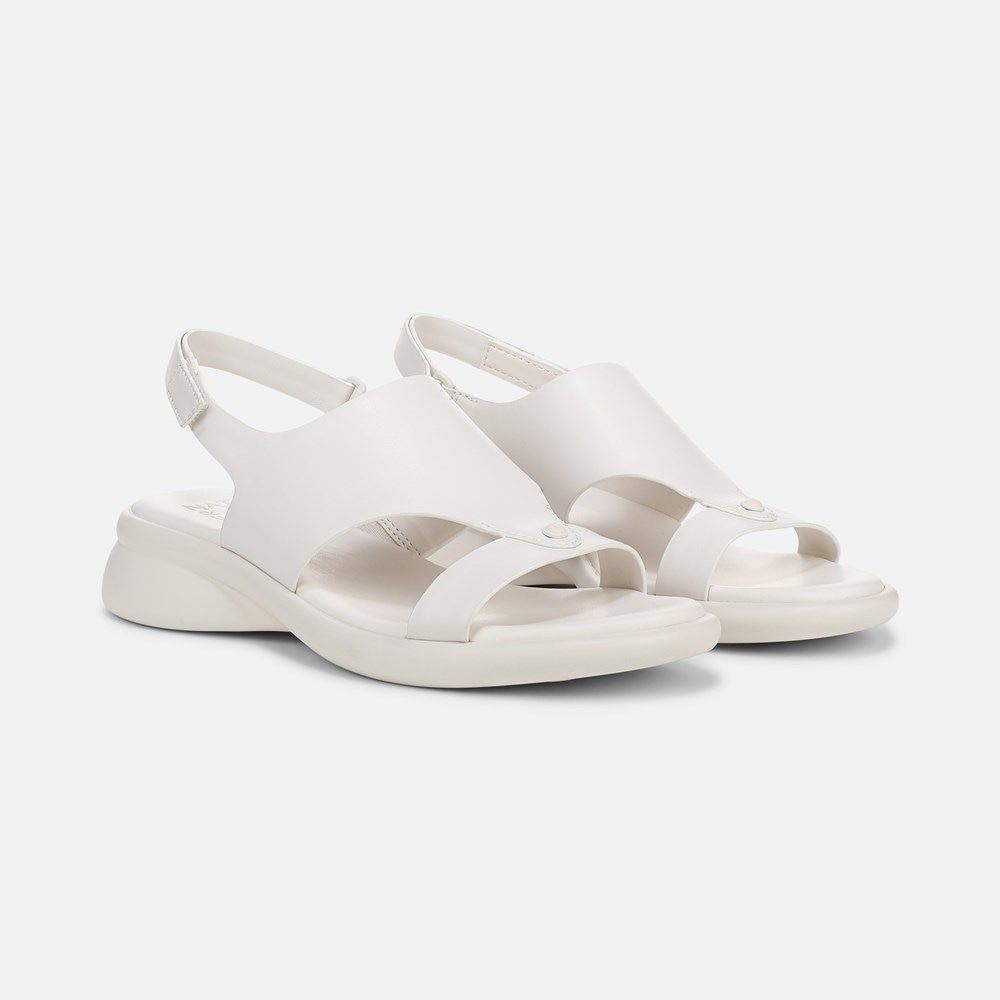 Naturalizer Lillian Slingback Sandal - Warm White Faux Leather