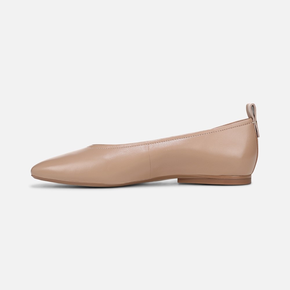 Naturalizer 27 Edit Carla Flat - Crème Brulee Leather