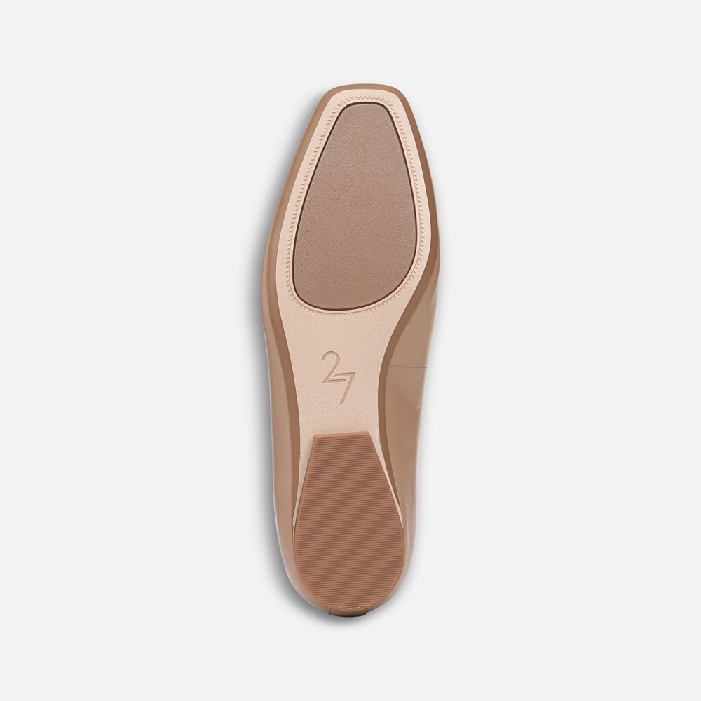 Naturalizer 27 Edit Carla Flat - Crème Brulee Leather