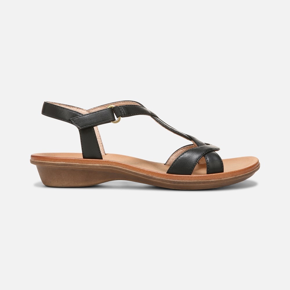 Naturalizer SOUL Solo Sandal - Black Synthetic