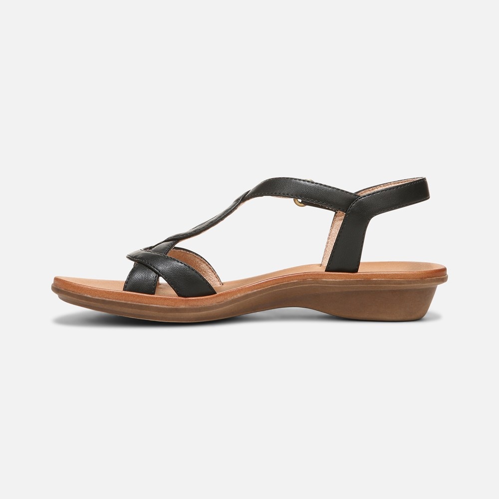 Naturalizer SOUL Solo Sandal - Black Synthetic