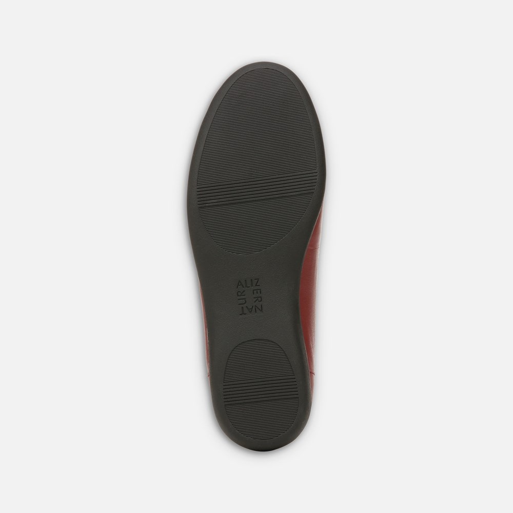 Naturalizer Flexy Flat - Red Leather