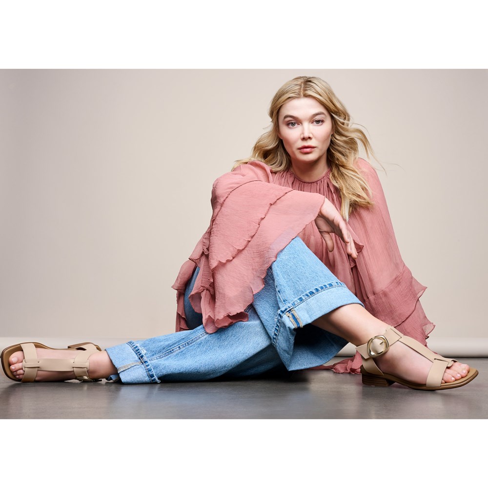 Naturalizer Brandy Sandal - Coastal Tan Leather