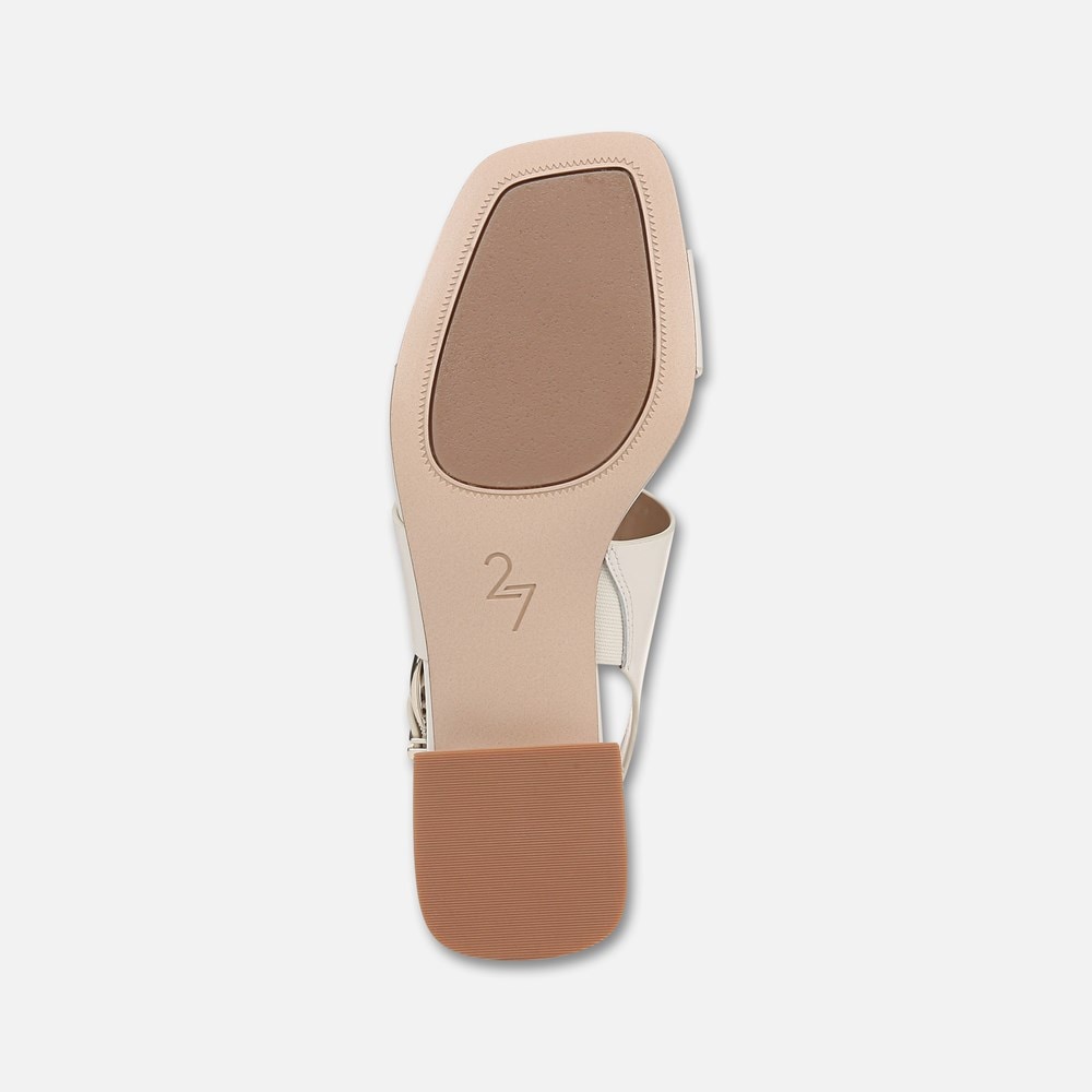 Naturalizer 27 EDIT Audra Dress Sandal - Warm White Leather