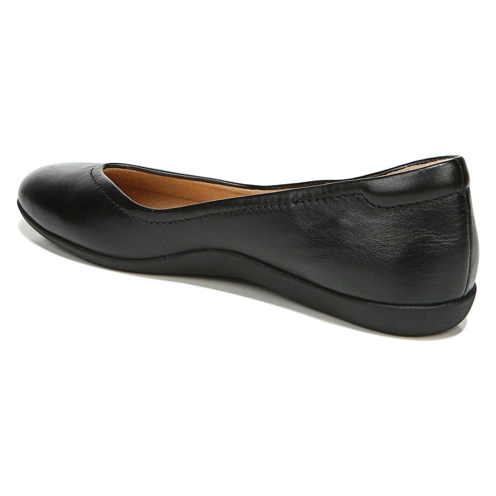 Naturalizer Vivienne Flat - Black Leather