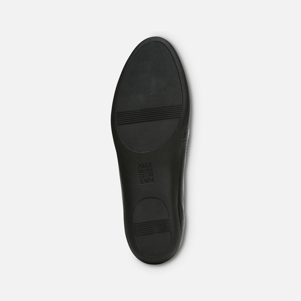 Naturalizer Vivienne Flat - Black Leather