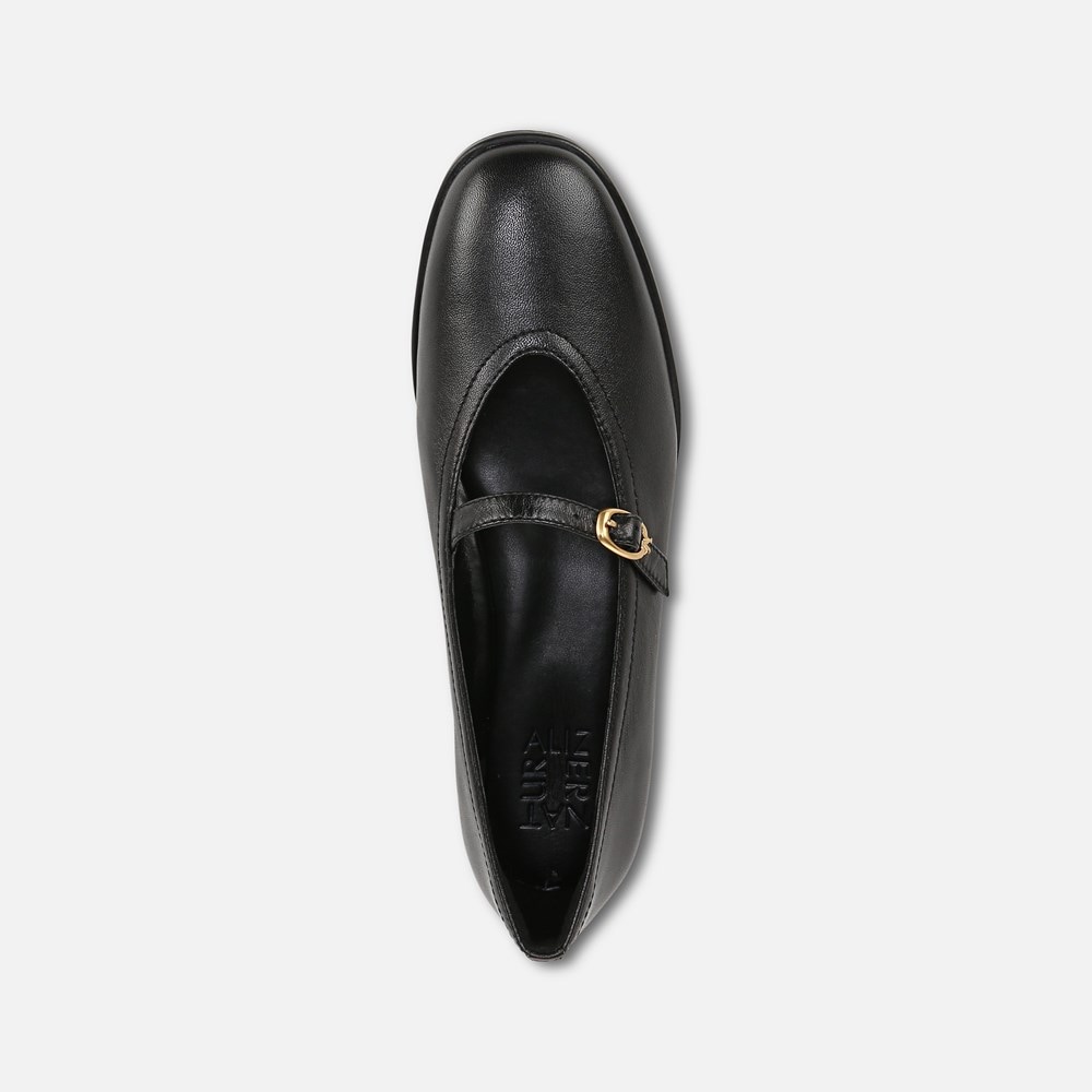 Naturalizer Elina Mary Jane - Black Leather