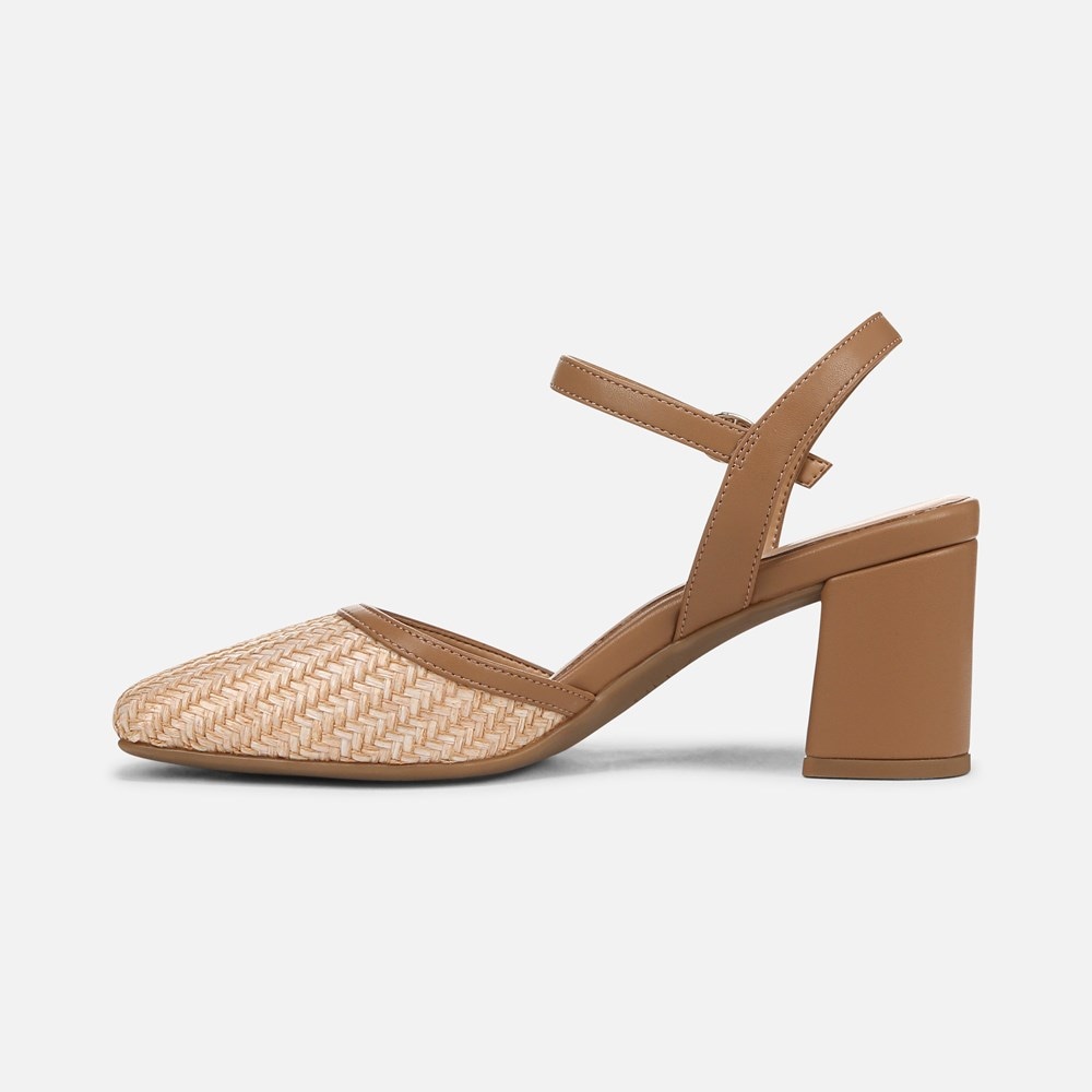 Naturalizer Wave Dress Shoe - Brown Woven Fabric