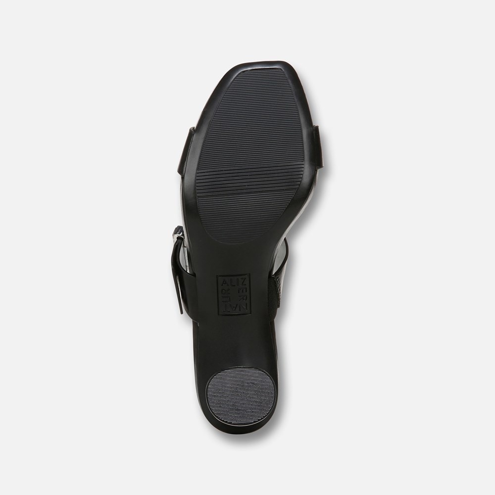 Naturalizer Ida 2 Dress Sandal - Black Faux Leather