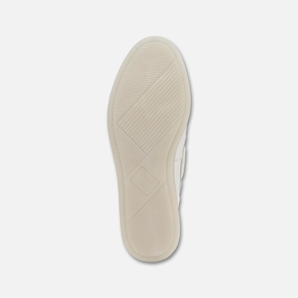 Naturalizer Keel Boat Shoe - Warm White Leather