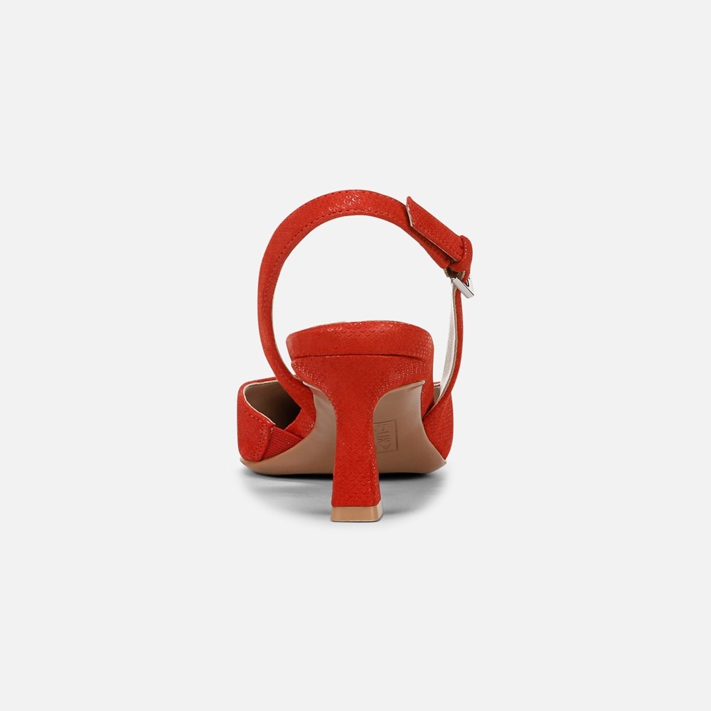 Naturalizer Dalary Slingback Pump - Maserati Red Suede