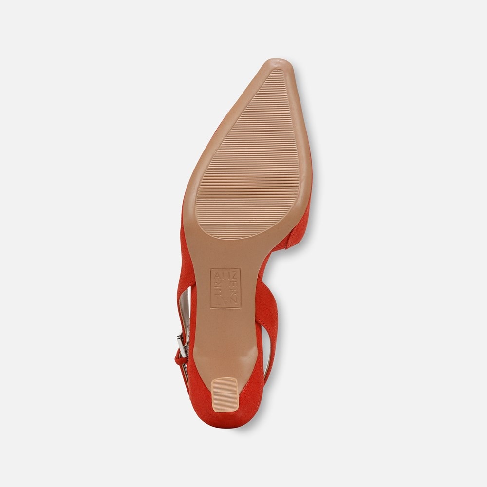 Naturalizer Dalary Slingback Pump - Maserati Red Suede