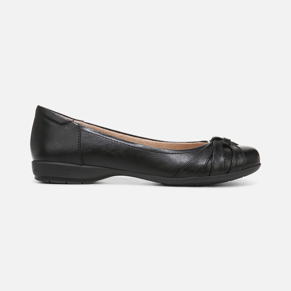 Naturalizer SOUL Gift Flat - Black Synthetic
