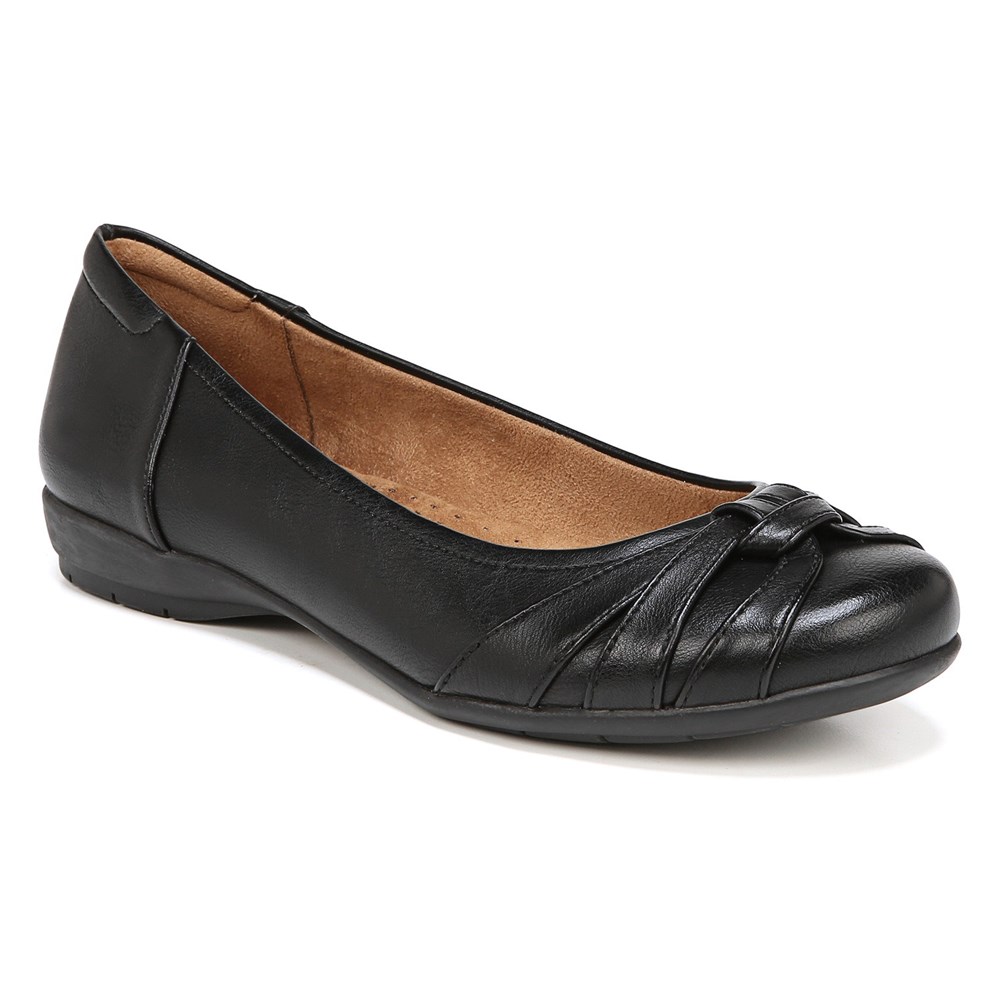 Naturalizer SOUL Gift Flat - Black Synthetic