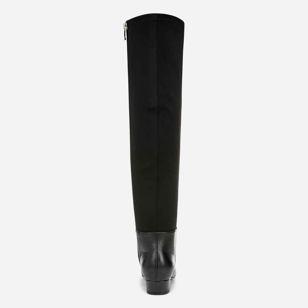Naturalizer Reese Over The Knee Boot - Black Leather