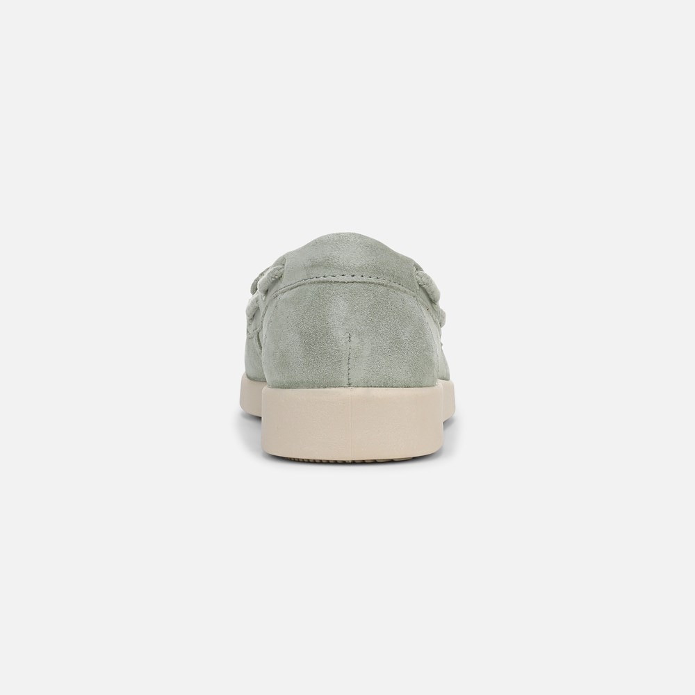 Naturalizer Keel Boat Shoe - Pistachio Green Suede