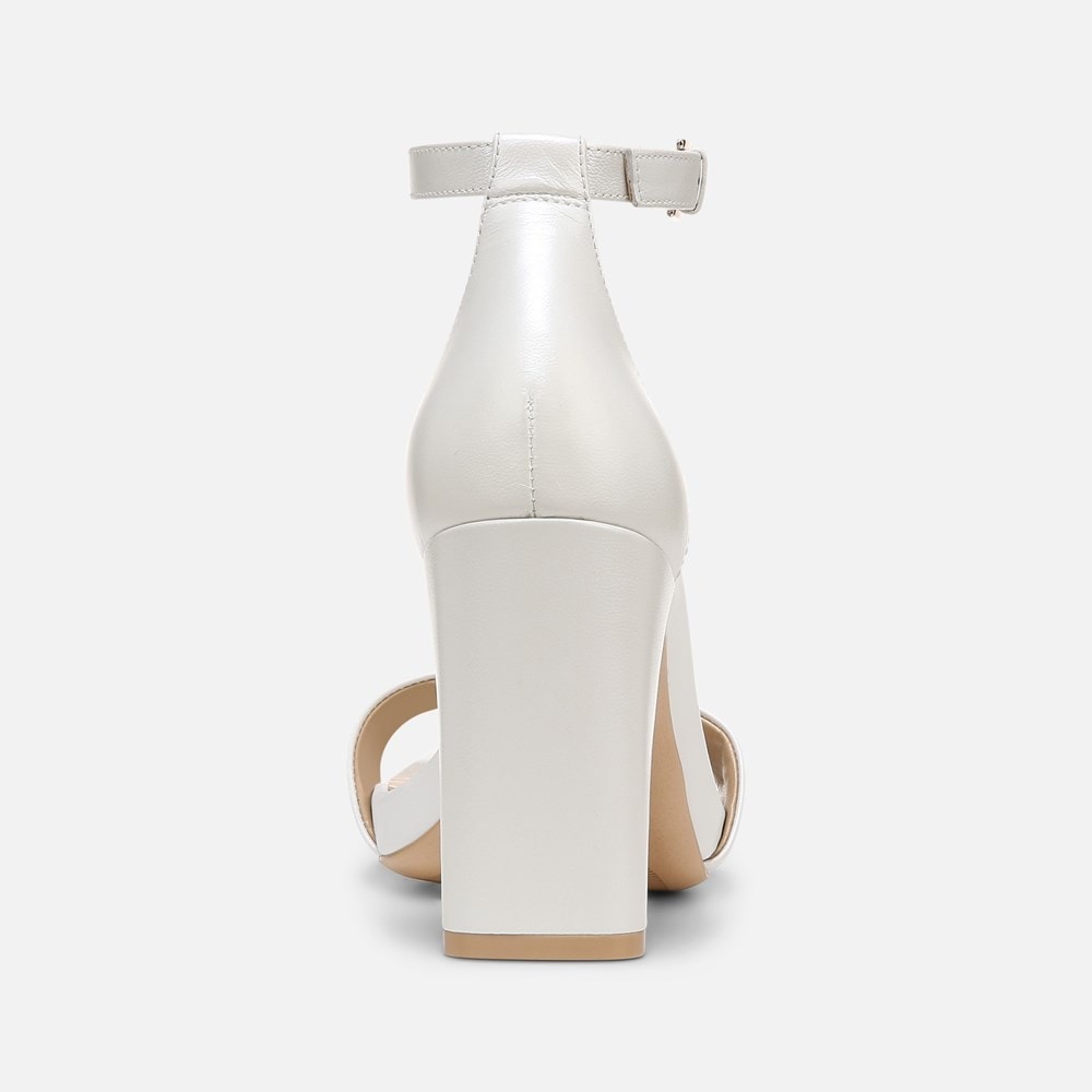 Naturalizer Joy Dress Sandal - White Leather