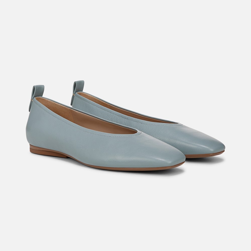 Naturalizer 27 Edit Carla Flat - Powder Blue Leather